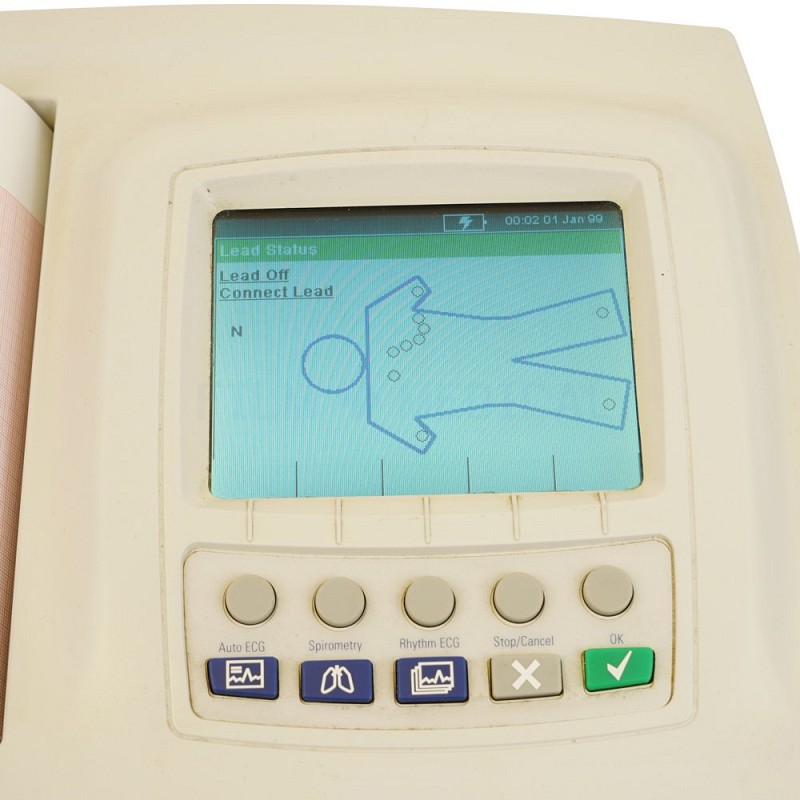 Portable Welch Allyn Paper Feed ECG